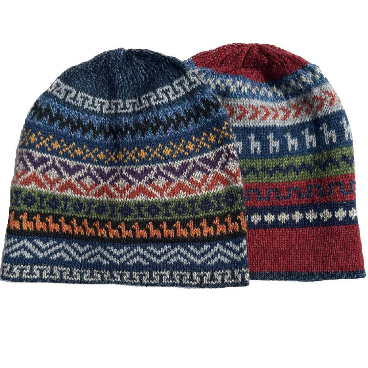 Alpaca Hat - Reversible Beanie Hat Alpaca Blend (HT341) – My Comfy
