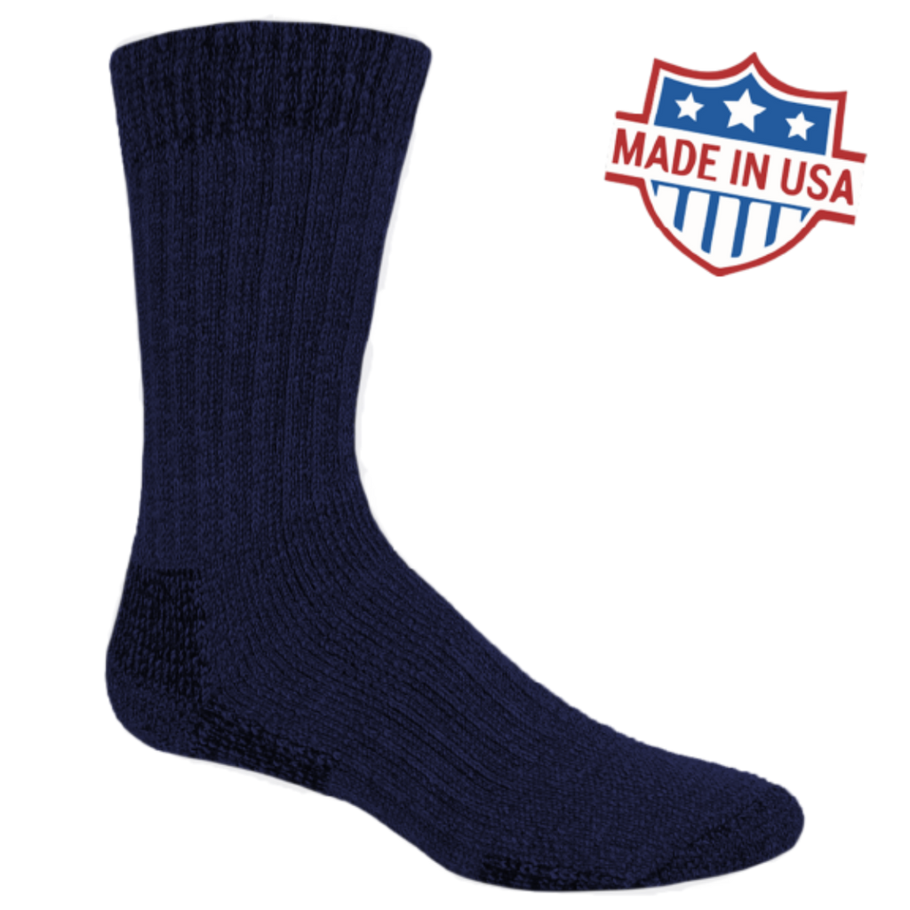 LC229 crew extra heavy sock blue