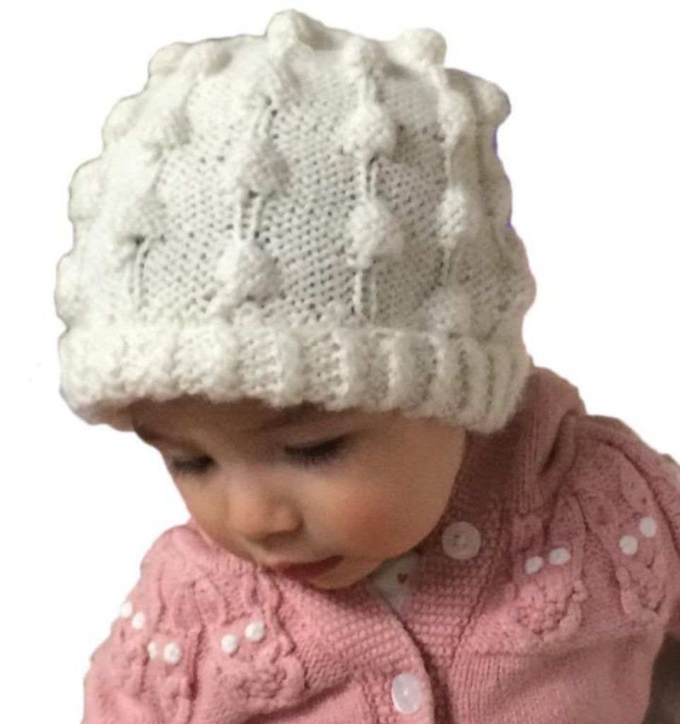 Alpaca, Alpaca Baby Hat, Bubble Design Baby Hat (BBH220), Alpaca Products, Hypoallergenic, Apparel, Alpaca Clothing