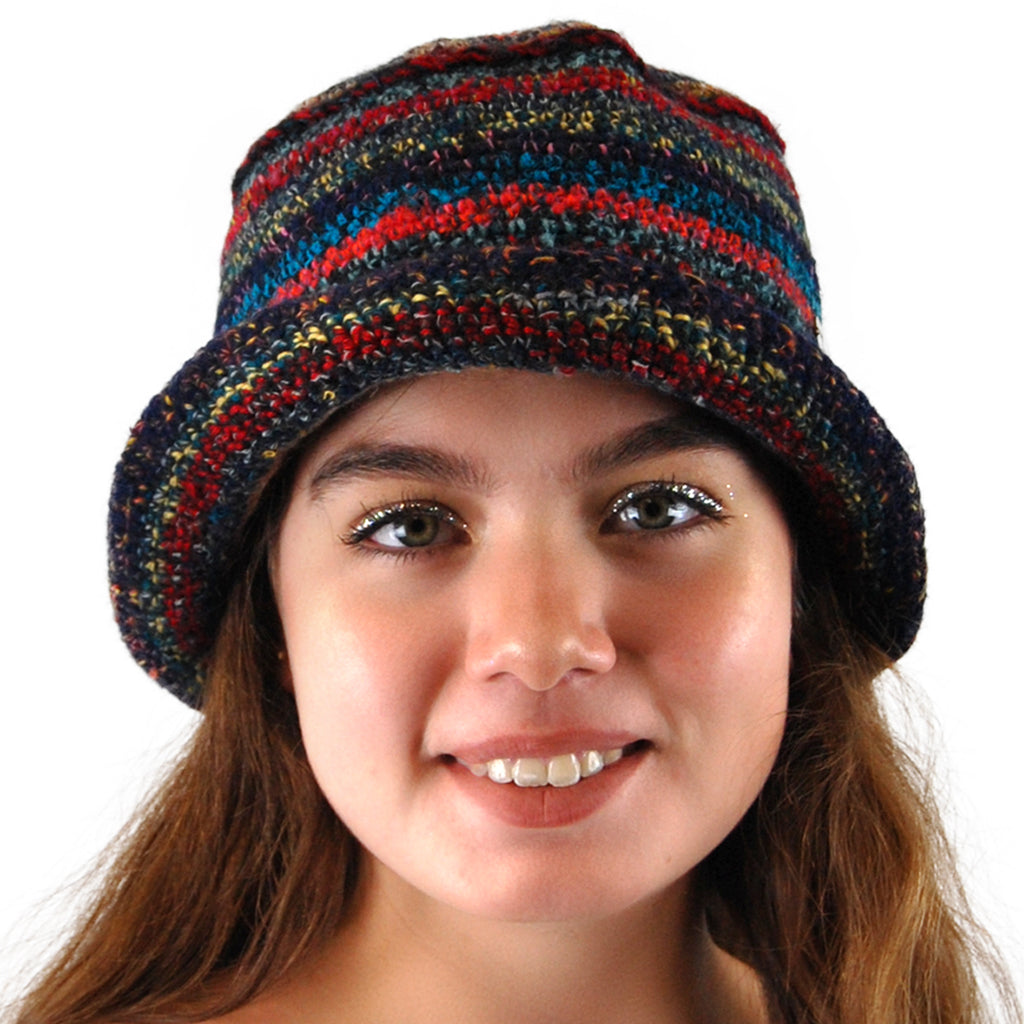 Alpaca, Alpaca Hat, Hand Crocheted Alpaca Yarn Hat (HT330), Alpaca Products, Hypoallergenic, Apparel, Alpaca Clothing