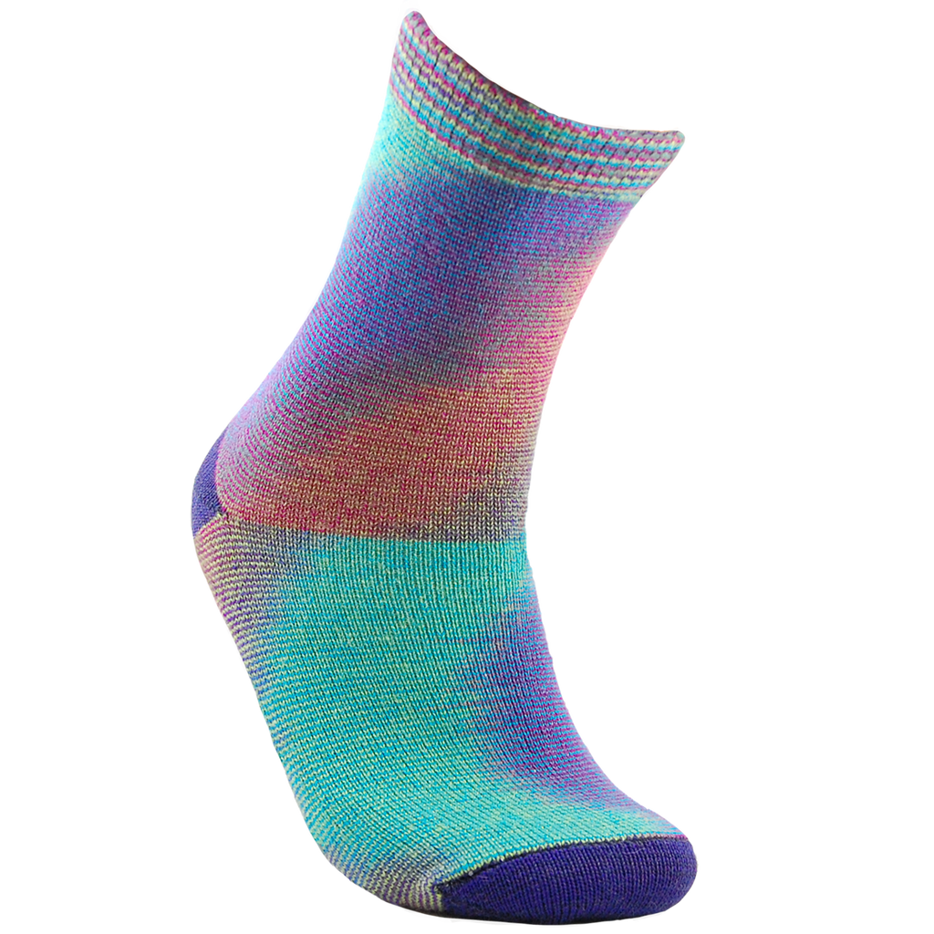 Alpaca, Alpaca Socks, Dress Alpaca Blend Lightweight Crew Sock with Multi-Colors (LC224), Alpaca Products, Hypoallergenic, Apparel, Alpaca Clothing