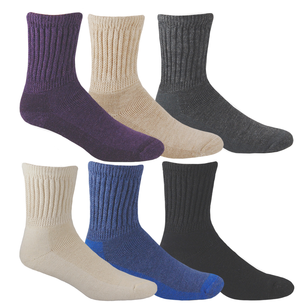 Alpaca, Alpaca Socks, Therapeutic Alpaca Blend Half Crew Sock (LC35S), Group Image, Alpaca Products, Hypoallergenic, Apparel, Alpaca Clothing