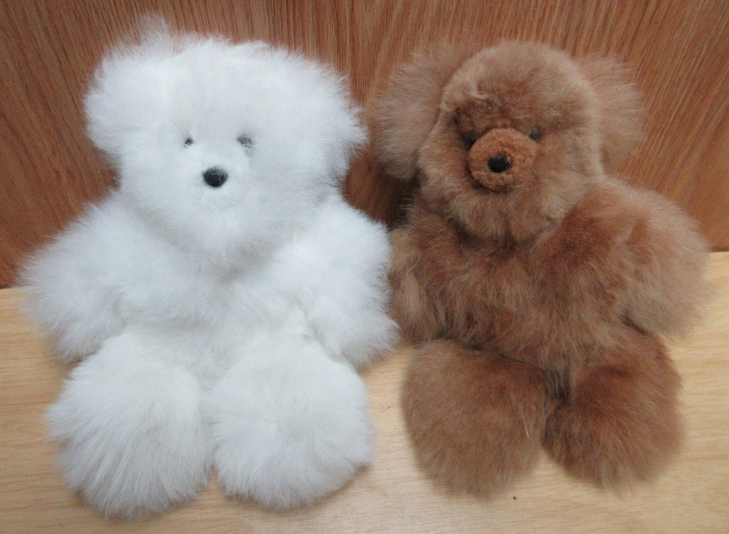 Alpaca, Alpaca Fur,  Teddy Bear- 8-9 inches (AFTB08), Alpaca Products, Hypoallergenic, Apparel, Alpaca Clothing