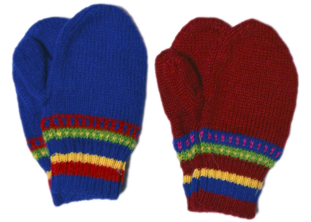 Alpaca, Alpaca Gloves, Mittens Hand Knitted Toddler (CHG103), Alpaca Products, Hypoallergenic, Apparel, Alpaca Clothing