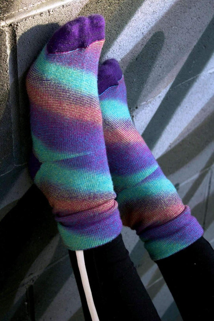 Alpaca, Alpaca Socks, Dress Alpaca Blend Lightweight Crew Sock with Multi-Colors (LC224), Alpaca Products, Hypoallergenic, Apparel, Alpaca Clothing